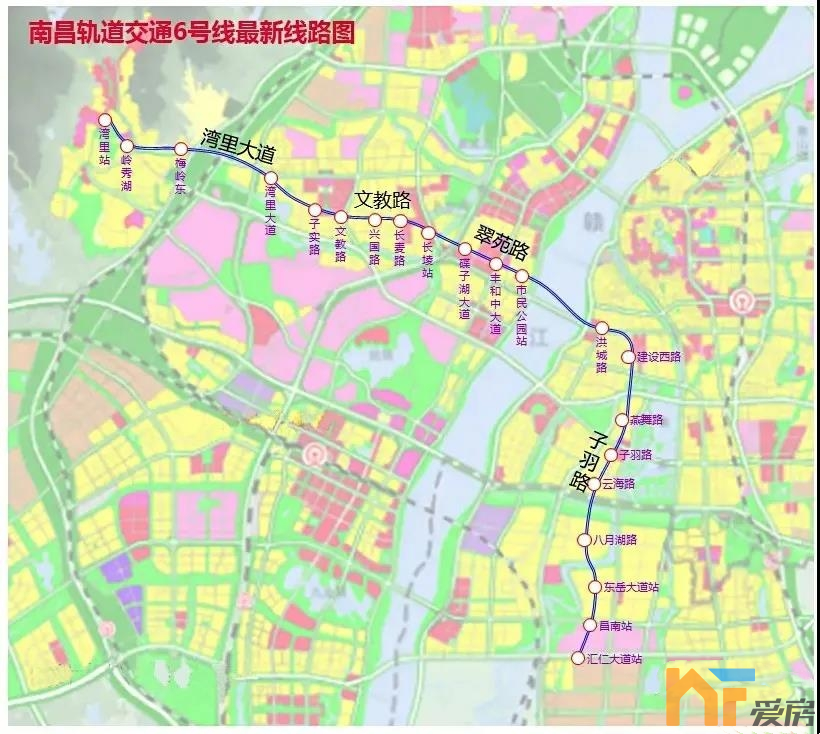 重磅582亿896公里南昌地铁678号线3号线延长线提上日程