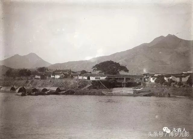 老照片1900年左右摄崇实中西学堂建筑(1900年)1908年前后,永春县设在