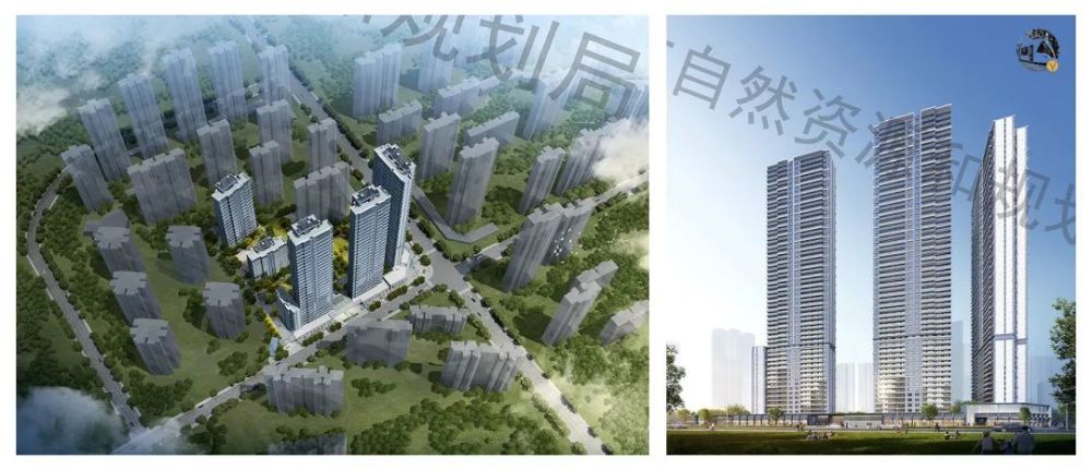 江岸绿城留香园居住项目江岸区跃进家园ab地块规划方案批前公示170米