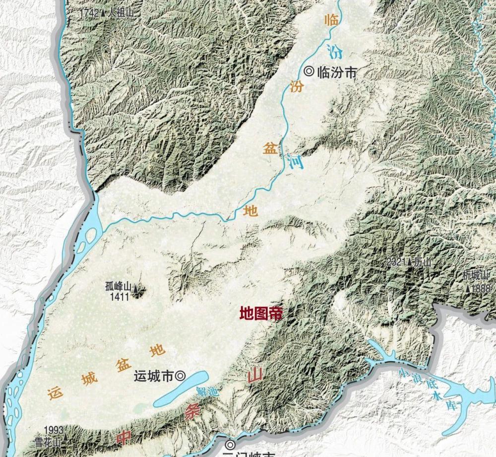 中条山对西安和洛阳意味着什么