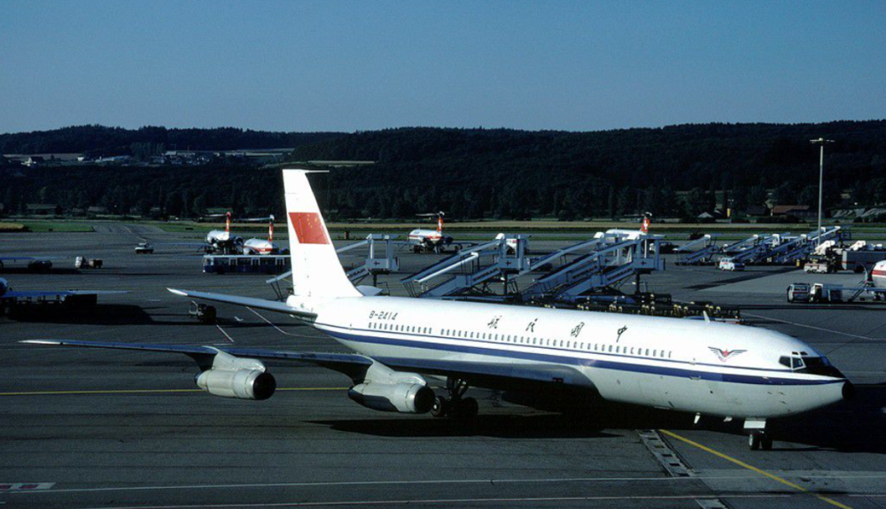 五星红旗下的明日飞机记波音707客机在中国民航服务记