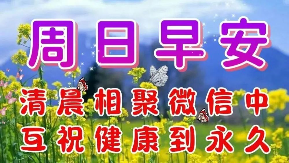 2022年5月22日星期天早上好问候祝福动态表情图片大全周日最新早安