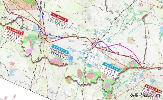 【资讯】南信合高铁规划图曝光!你支持哪种方案呢?_腾讯新闻