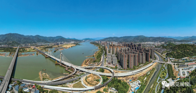 闽侯:宜居宜业宜游滨江新城拔地而起