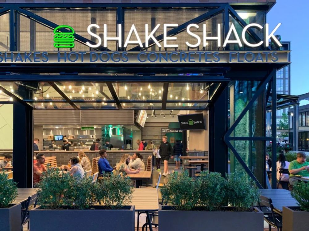 知名汉堡品牌shakeshack餐厅设计