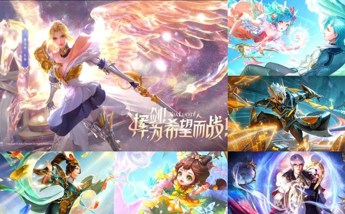 王者榮耀夏洛特皮膚特效官宣,建模與海報巨美,有對比才有進步(圖1)