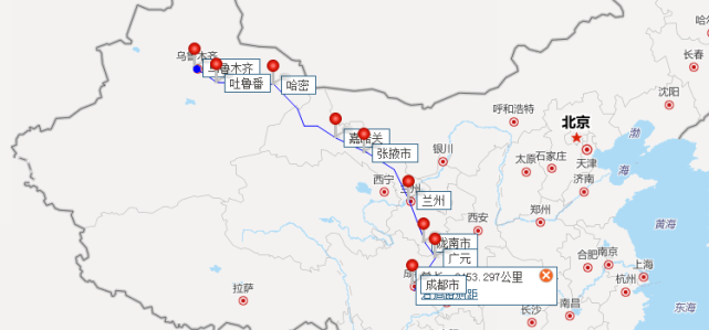 阿尔金山隧道-柳格高速-314省道-德小高速-茶德高速-长江路/德令哈