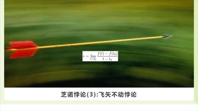 直到19世纪,数学家才证明了芝诺悖论是错的.