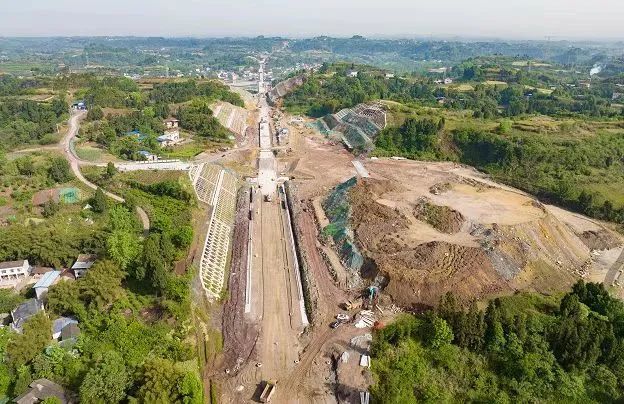 重磅成自高铁资中球溪站站前广场及基础设施建设项目开工