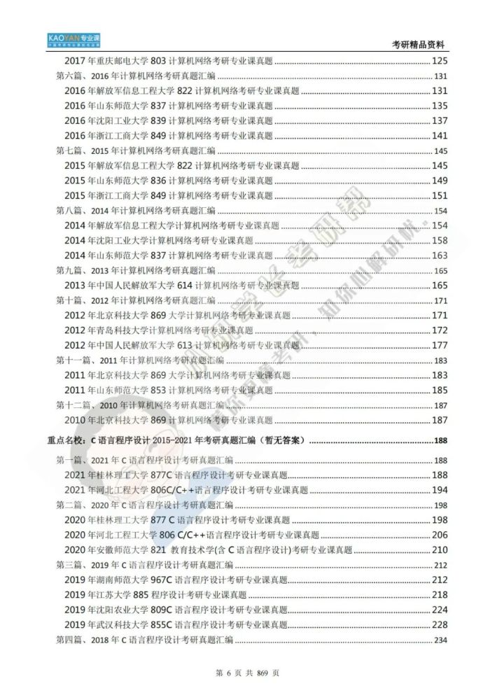 我国公民公安大学826核算机网络和C言语程序方案考研专业课精品…插图6