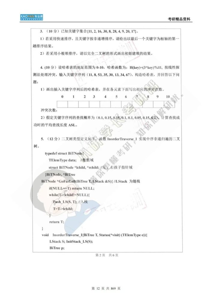 我国公民公安大学826核算机网络和C言语程序方案考研专业课精品…插图11