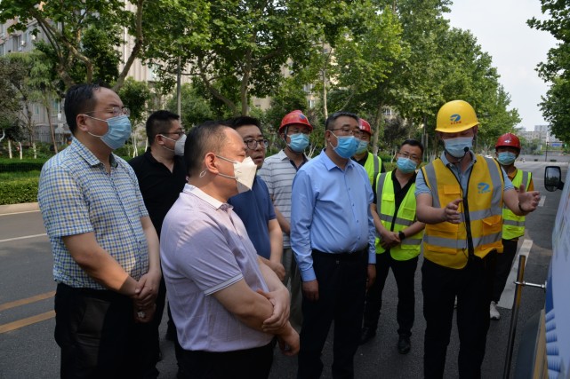 路积水改造工程山大路边沟拆迁情况,东辰大街中段土体病害检测情况