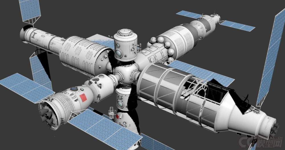 中国空间站最新超高清示意图发布神14即将发射日本加入进来