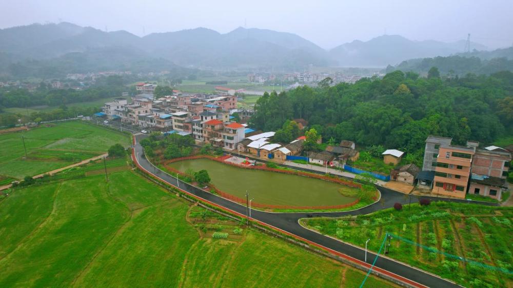 读懂广州朱村联兴村山水田园风光秀美