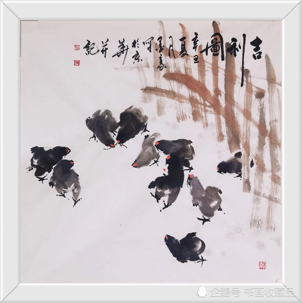 墨豪画鸡堪称一绝