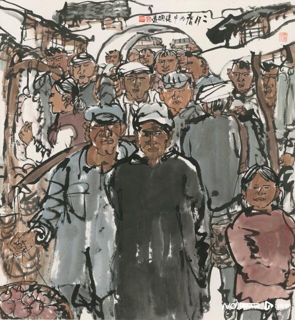 从工笔重彩到写意人物，他创造了画史上独特的“任氏形象”