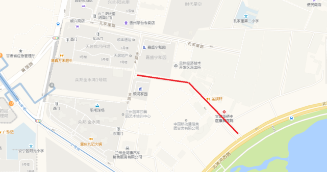 兰州市新增8处收费道路停车泊位