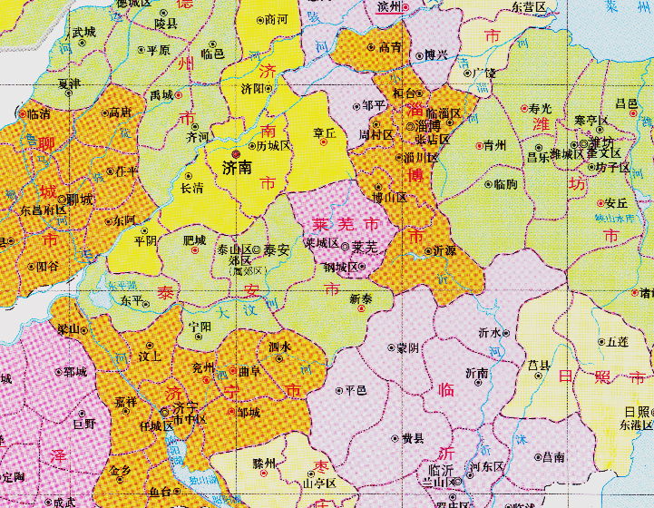 山东省的区划变动16个地级市之一泰安市为何有6个区县