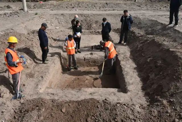 据了解,这次考古发掘是多年来宁夏石嘴山市惠农地区首次进行的汉代