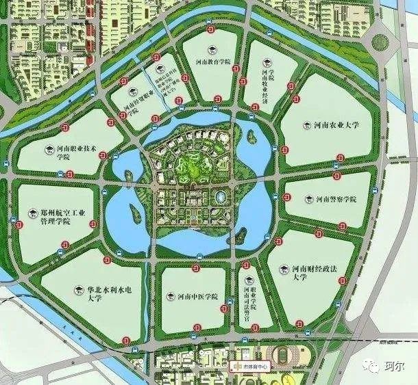 郑州主城区又一座大学城加速推进,"一核三区多心"构建区域活力新引擎!