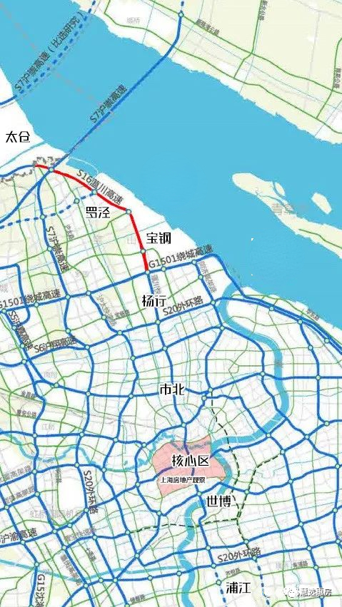 上海重大交通项目,南北高架要北延了,对接太仓,17.