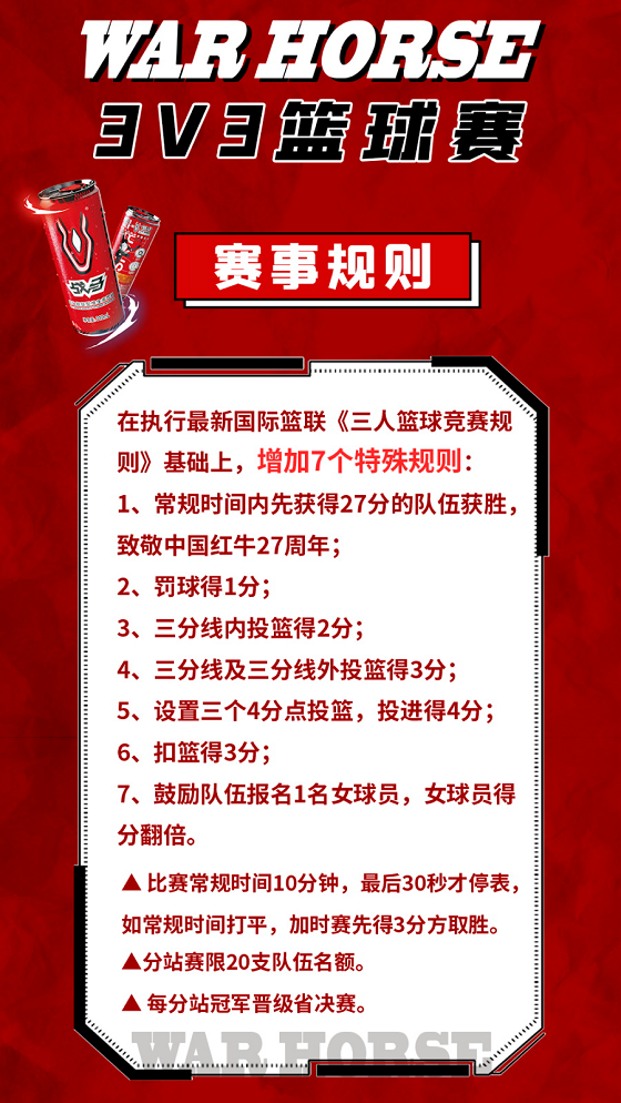 赛事规则赛事行程战马福建高校3v3篮球赛自2019年开始,已成功举办2届