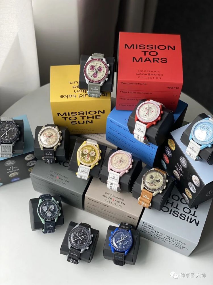 omegaxswatch欧米茄x斯沃琪联名款腕表