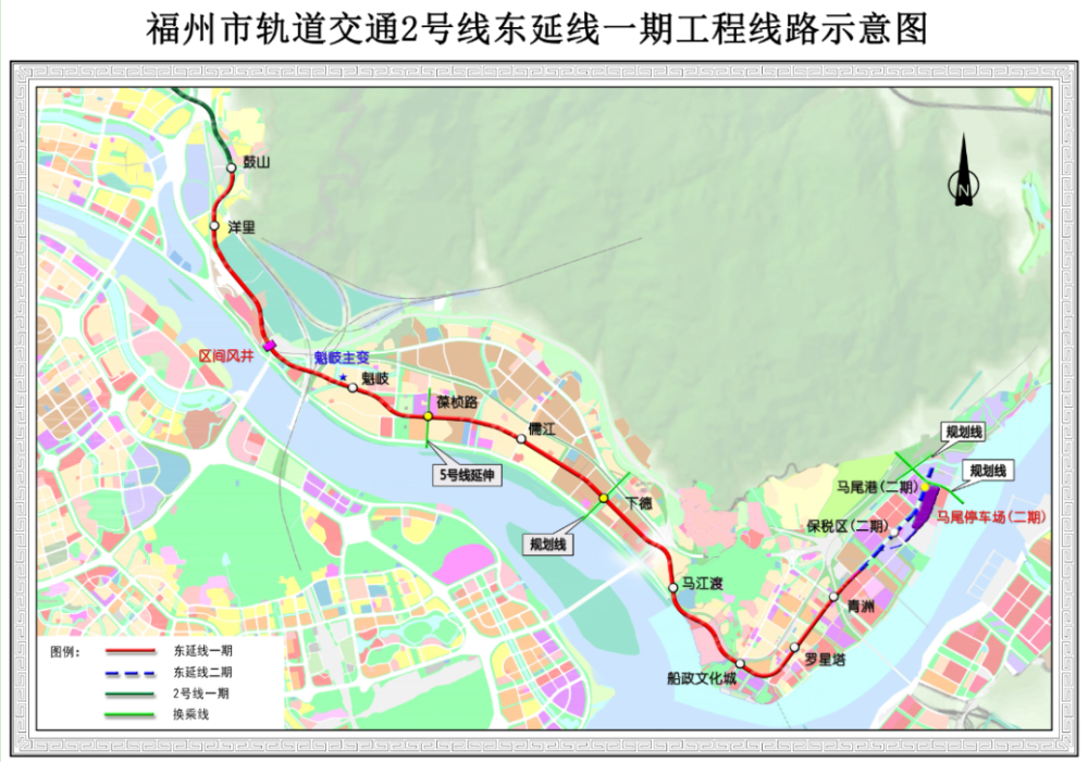 内含详细信息至2050年福州将拥有20条地铁线路