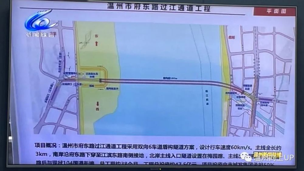 府东路过江隧道效果图