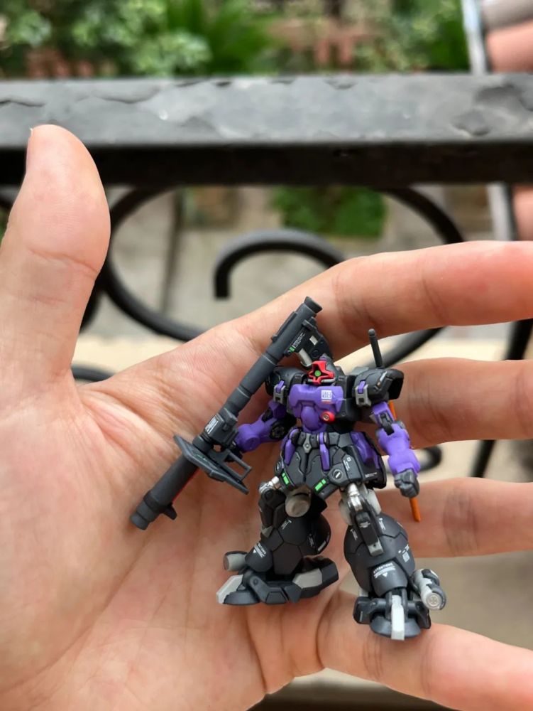 gundamartifact热带大魔黑三连涂装制作