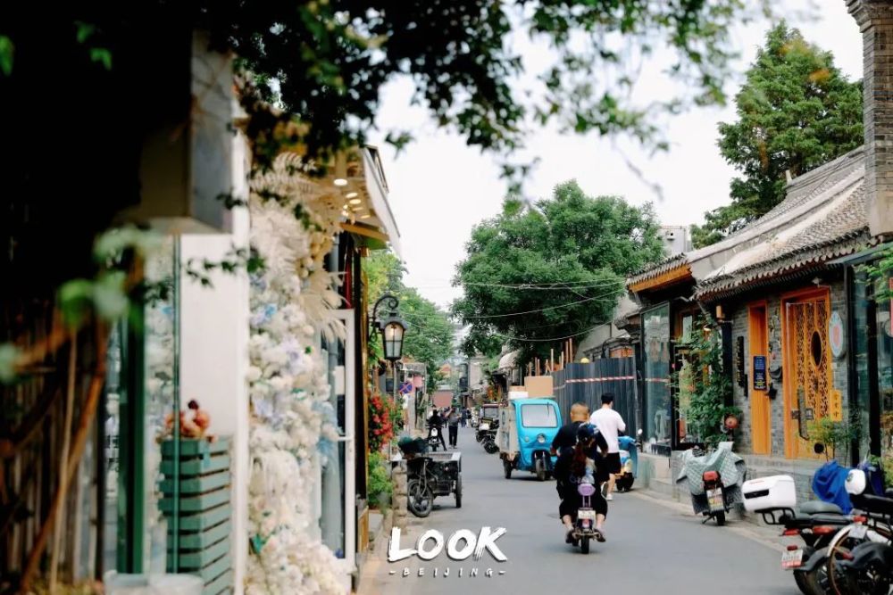 北京夏日散步地图先逛逛胡同北京look