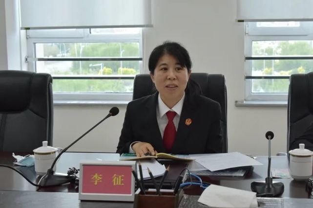 省法院审监一庭副庭长李征深入齐齐哈尔中院指导推进"争先创优年"活动