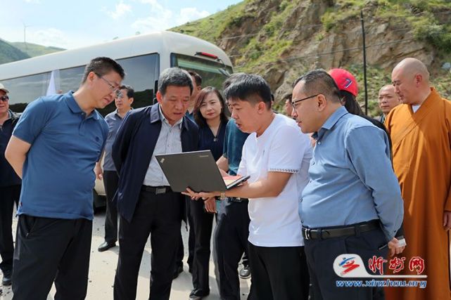 五台山景区党工委书记,管委会主任王黎明带队深入五台县和繁峙县,就