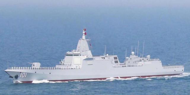 中国最新一艘055型驱逐舰战力如何?中国有6艘万吨大驱,性能先进
