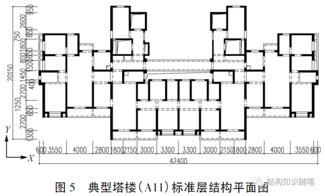 2 地基处理塔楼桩基持力层为-1中风化灰岩或-2中风化泥灰岩,有效桩长