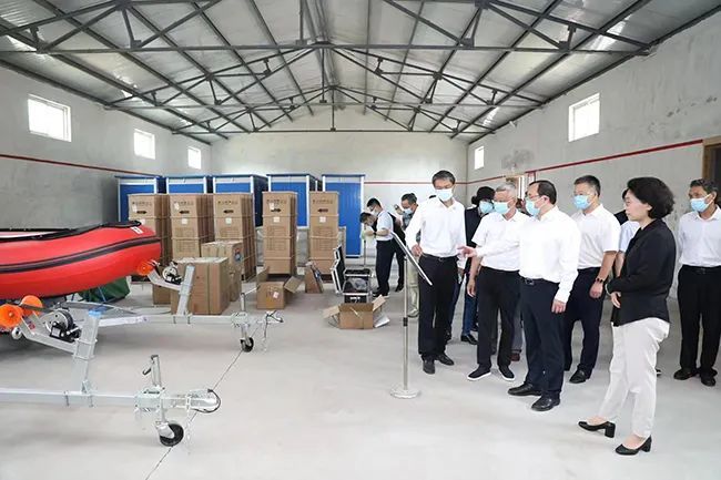 汪安南赴三门峡市检查指导黄河防汛工作