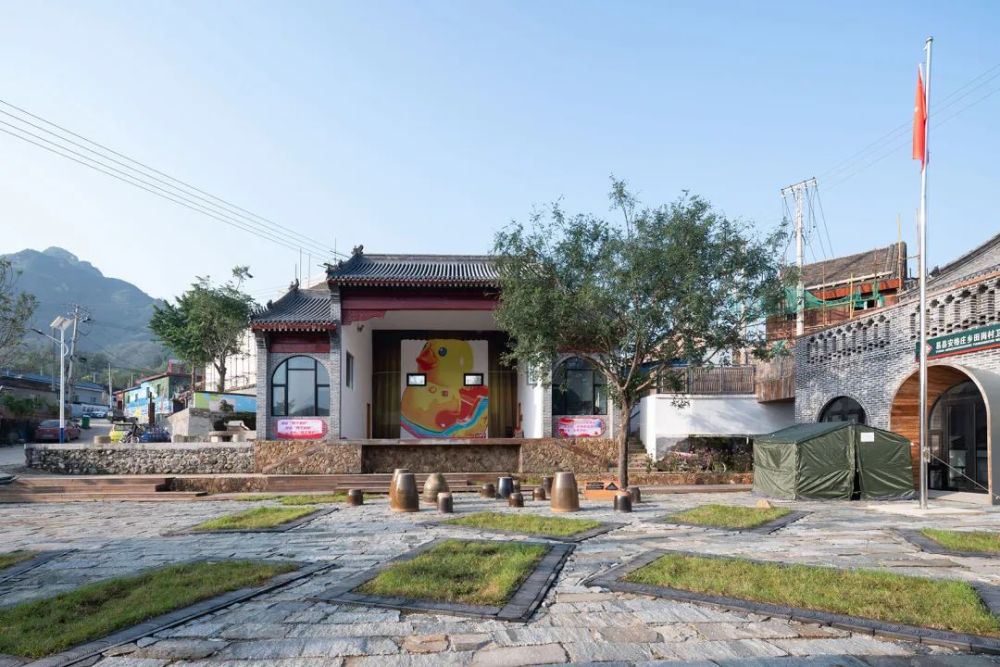 田岗知行村–乡村会客厅袈蓝建筑