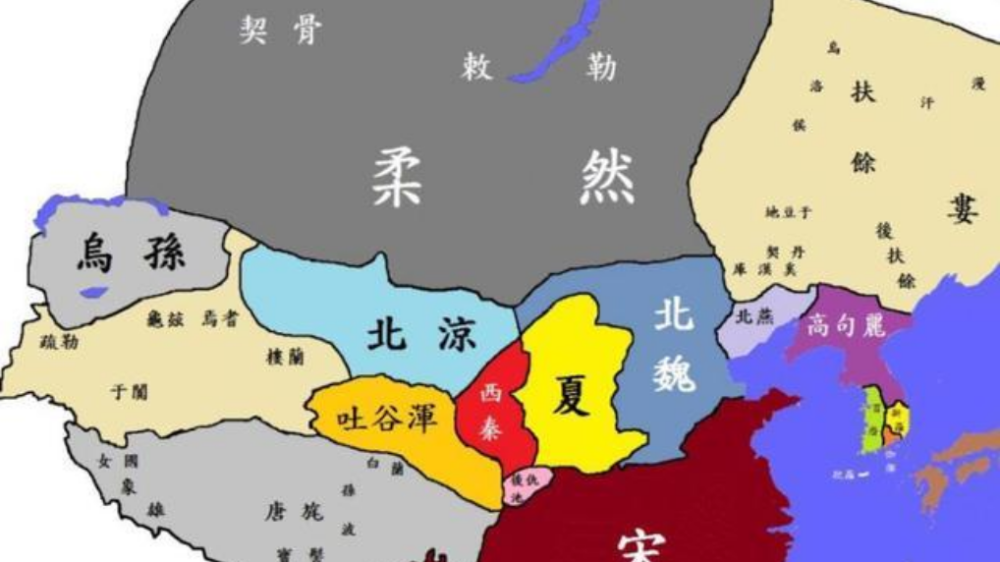 五胡十六国中有5大凉国为何前凉和西凉与众不同都是汉人政权