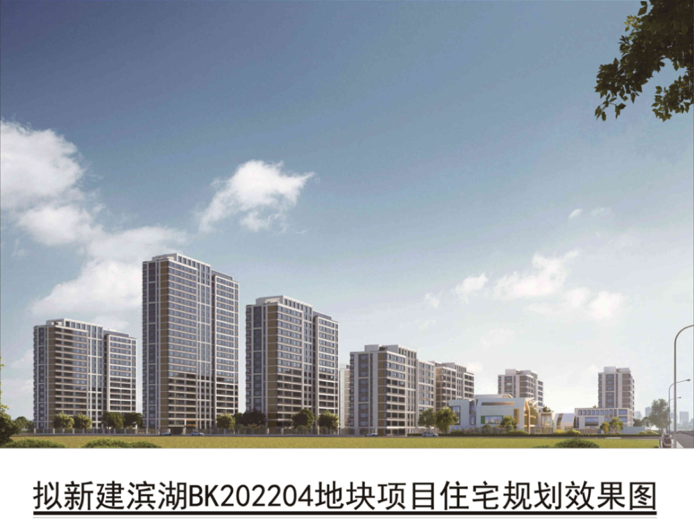 置地滨湖bk202204号地块拟新建12栋住宅,分a,b,c三地块开发.