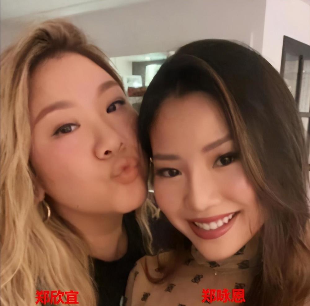 四女儿郑咏曦 - 母亲官晶华郑咏曦跟姐姐郑咏恩完全不一样,或许是从三