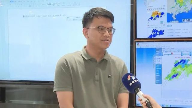 顺德气象局预报员 梁浩明明天还会有中雨的天气,到22