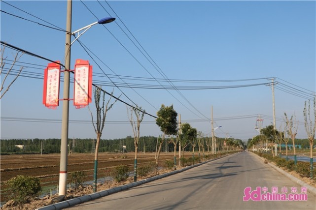 微山张楼:让道旗成为文明"新风景|张楼镇|微山县