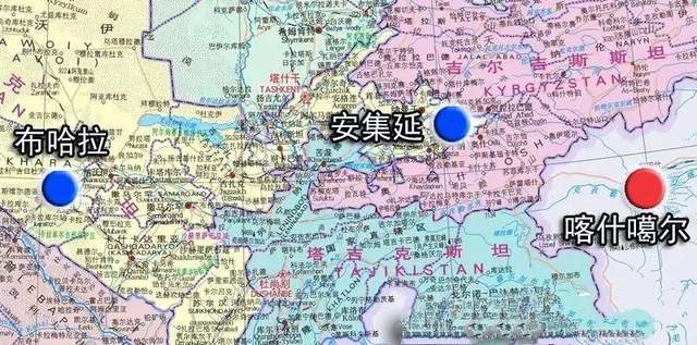 安集延这个地名,在前面的故事里反复出现过,在白山,黑山两派和卓互砍