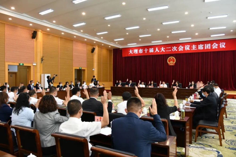 会上,中共大理市委向大会主席团推荐大理市第十届人民政府市长候选人