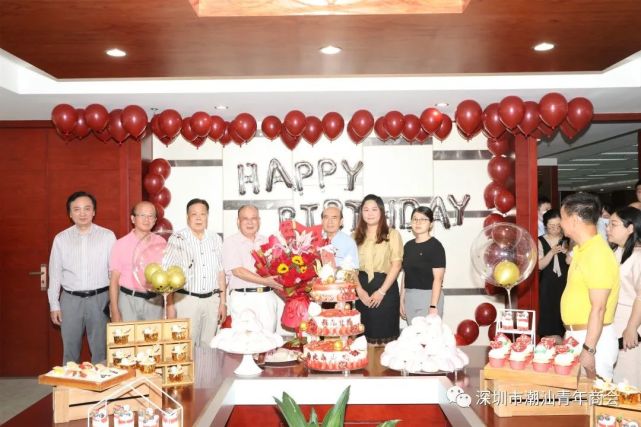 轮值会长李奕庄率深圳潮青商会庆贺团参加深圳市潮汕