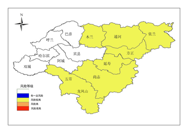 预警:受强降雨影响,预计6月23日12时至6月25日20时,五常,通河,依兰