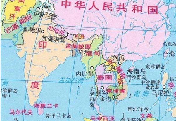 我国曾经有12个陆上邻国为何变成了14个