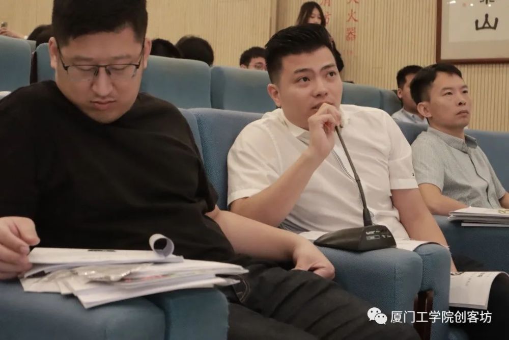 创新创业协会执行会长柯明国,厦门市创新创业协会常务副秘书长沈鸿辉