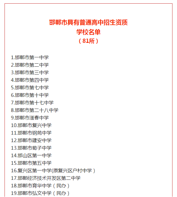 各县(市,区)教育体育局和高中学校认真落实招生政策,严格按照招生计划
