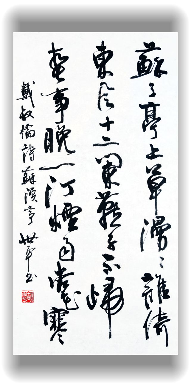 胡世平书法作品一